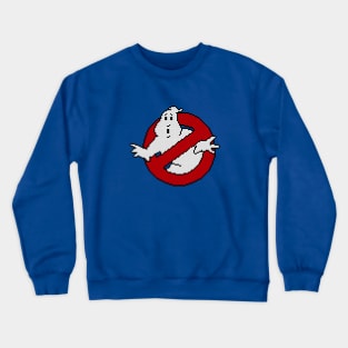 8 bit Ghostbusters Crewneck Sweatshirt